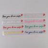 Love You Drive Safe Car Mirror Stickers Affectionate Reminder Heartfelt Safety Reminder For Women Drivers Car Interior Sticker