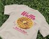 Waffle T-Shirt, Cute Breakfast Shirt, Retro Diner Shirt, Vintage Shirt, 90s Shirt, Y2K Aesthetic Shirt, Nostalgia Shirt, Trendy Tee