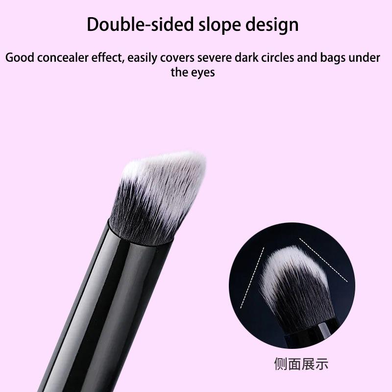 1Pcs Foundation Brush Concealer Makeup Brushes Double-Sided Slope Beauty Make Up Tool For Face Acne Mark Spots Dark Circle