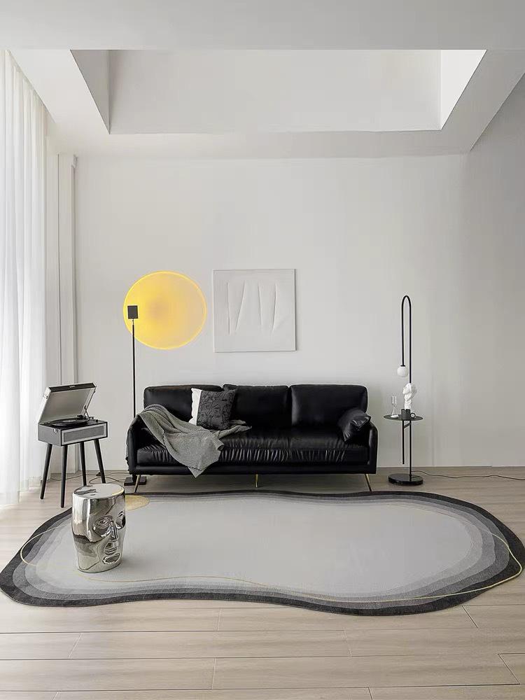 Thickened Japanese Wabi-Sabi Style Living Room/Bedroom Carpet Floor Mat