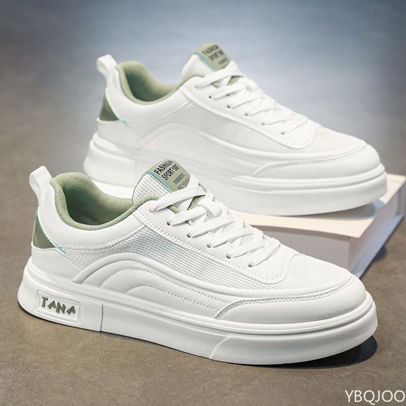 Men'S Sports Shoes  Spring New Casual Breathable Board Shoes Men'S Fashion Shoes Comfortable Running Shoes Platform Shoes