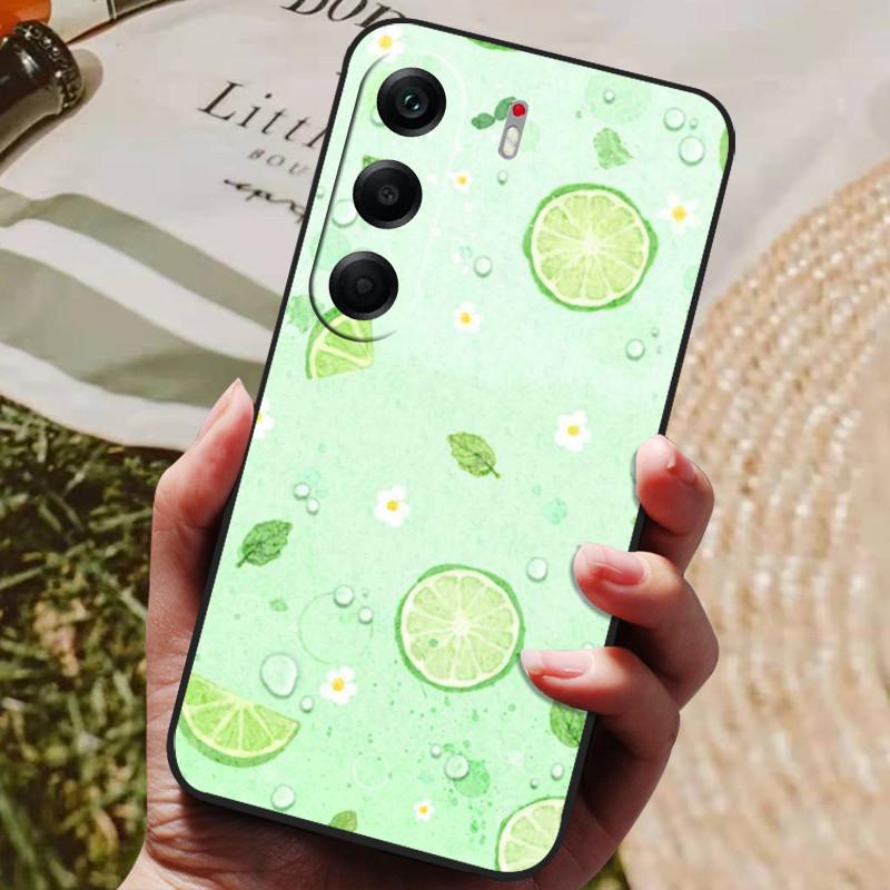 Etui dla Tecno Camon 40 40Pro 4G Miękkie Silikonowe Luksusowe Wstrząsoodporne Etui dla Camon 40 Pro CM5 CM6 TPU Coque Słodki Kot Funda Shell