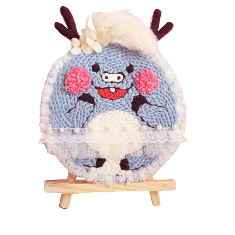 DIY Punch Needle Embroidery Kit: Russian Yarn Decorative Painting