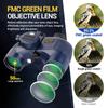 10x50 Ocean Binoculars For Adults, Binoculars With Rangefinder Compass, BAK4 Prism, FMC Lens, Rangefinder Binoculars