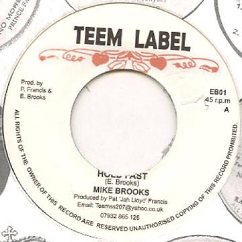 

7inch Record MIKE BROOKS - Hold Fast EB01 Teem 2011 UK Reggae, Ska & Dub Used