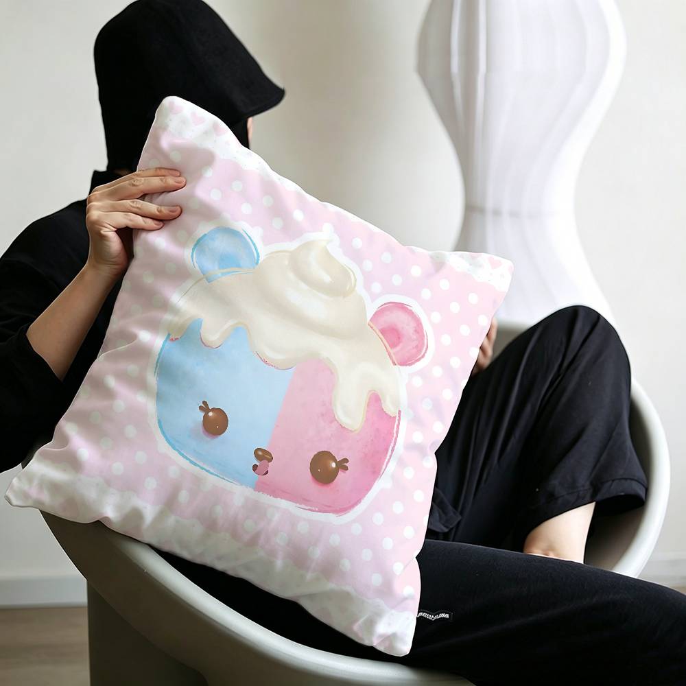 Cute Num Noms Lucky Dragon pillow cover sofa cushion cover home room decoration children gift