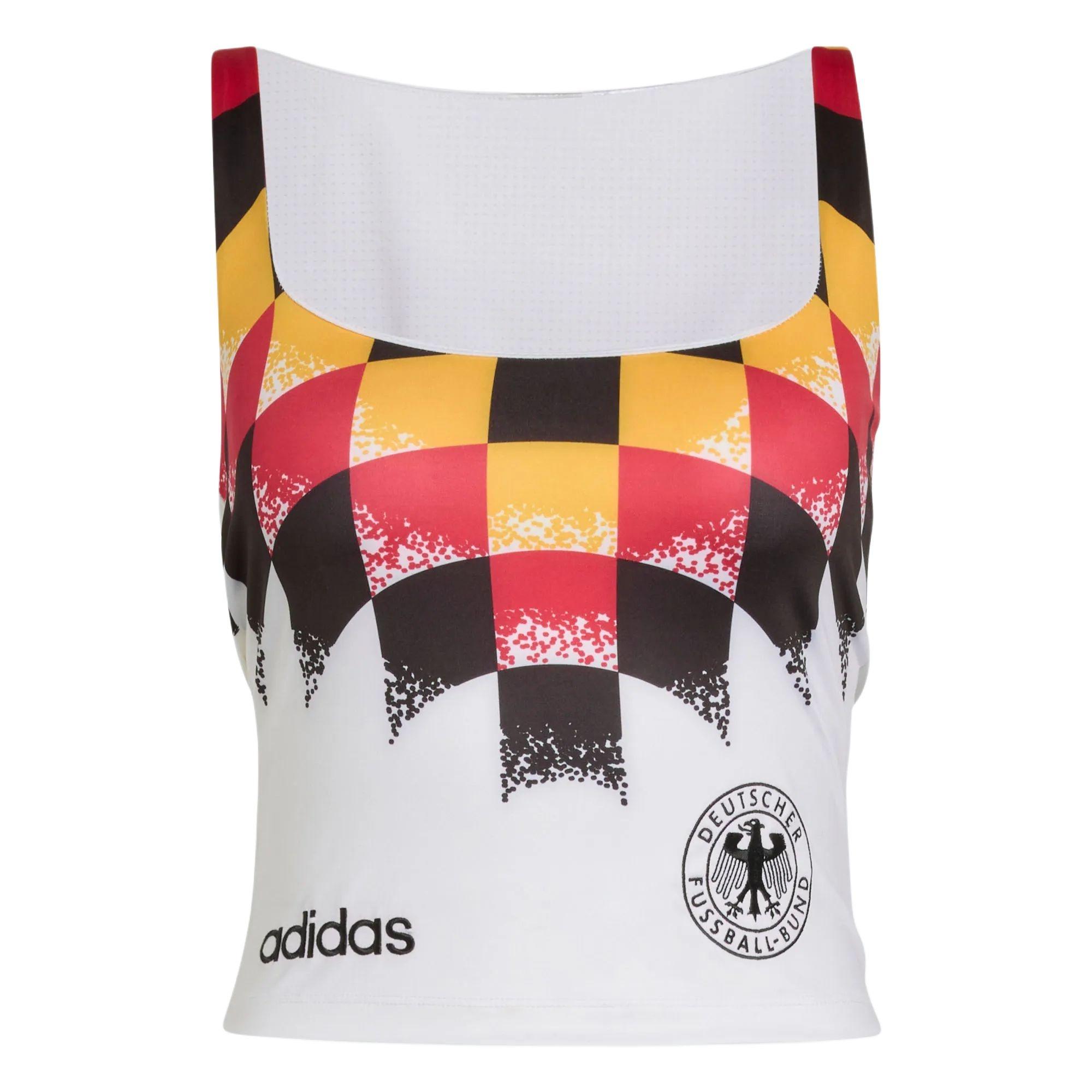 (WMNS) adidas Germany Reconstructed Bringback Jersey Asia Sizing Asia Sizing  White  Women s KE2296 XL