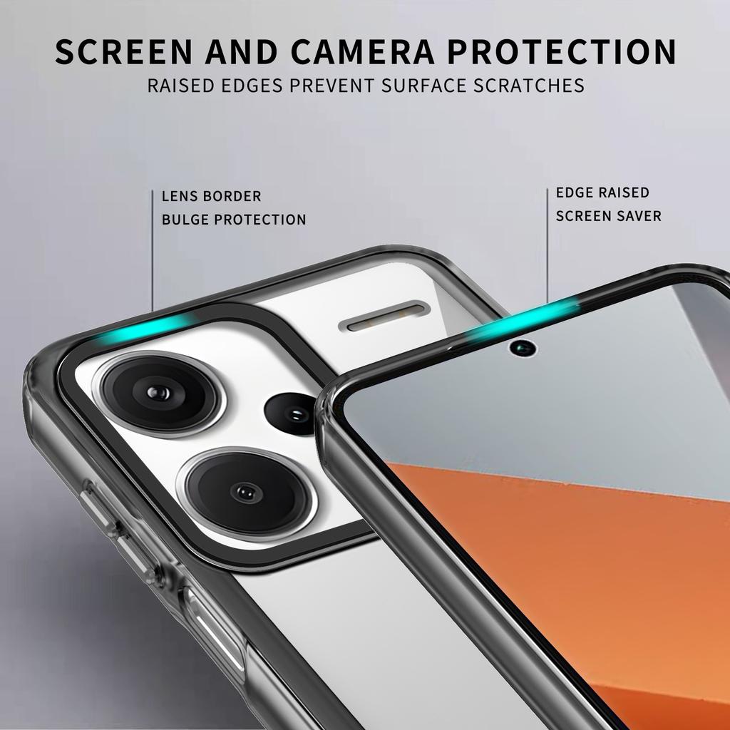 For Xiaomi Redmi Note 13 Pro+ 5G Protective Case PC+TPU Clear Phone Protector