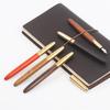 Sandalwood Pen Retro Mahogany Signature Pen High-End Business Calligraphy Pen Curved Tip Lettering Nail System Student