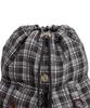 Dandel Dd Plaid Check Rucksack (Black)