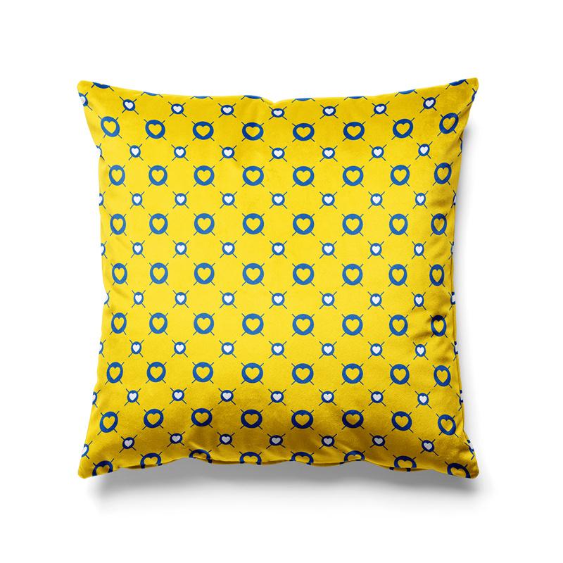 Aertemisi 18'' x 18'' Down Syndrome Awareness Square Throw Pillow Cushion Covers Cases Pillowcases 45cm x 45cm