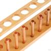 Wooden Test Pipe Bearing Holder Rack with Standing Stand