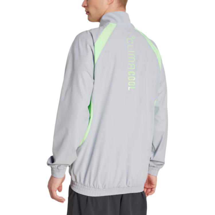 adidas Climacool Tech Bekleidung Trainingsjacke Schnelltrocknend Stehkragen Sportjacke Herren Jacke JX0042