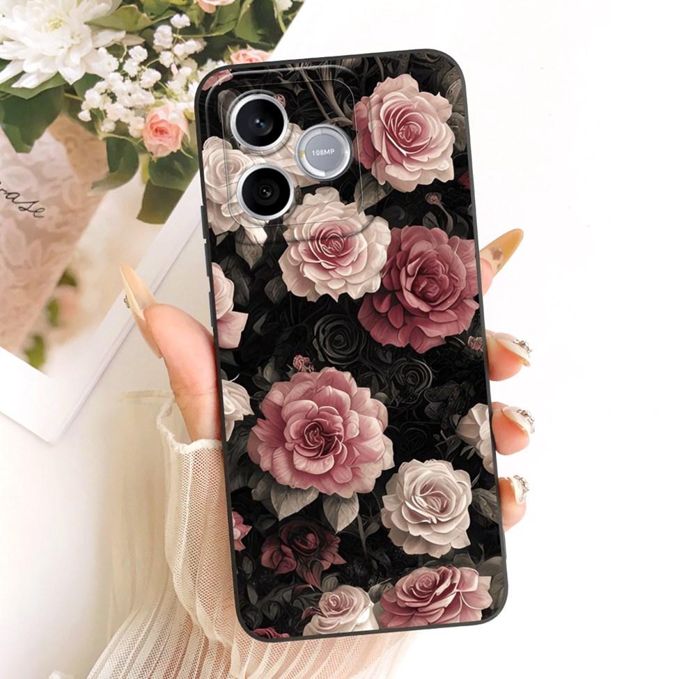 For Honor 600 Lite 5G Casing Cover Silicone Luxury Fashion Kawaii Cute Painted Shockproof Phone Case For Honor LNA-NX1