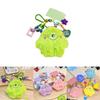 Cute Plush Monster Keychain With Car Keyring And Phone Link For Gift And Accessories