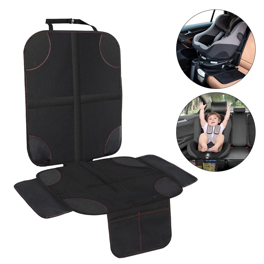 Universal Child Safety Seat Anti-Slip Anti-Scratch Mat Pads Waterproof Car Seat Protective Cover for-Baby Kid Protection