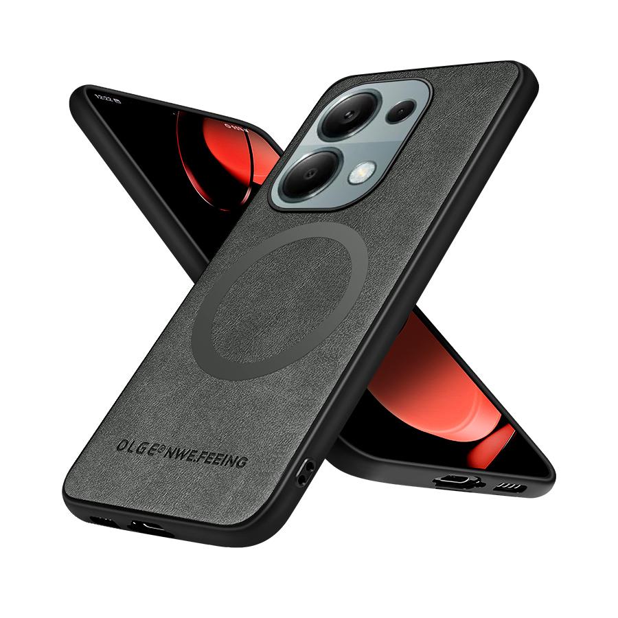 

Luxury Leather Magnetic Case for Xiaomi Redmi Note 14 13 12 11 Pro Plus 11s Note13 Pro 4G 5G Note12 Pro Cover Shockproof Bumper Redmi Note 11 11s 4G