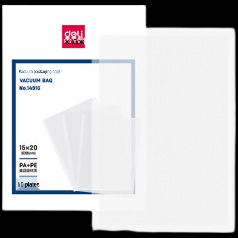 Deli Vacuum Sealer Bags CN plug (adapter included)