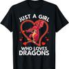 Cool Dragon For Women Girls Dragons Mythical Dragon Lovers T-Shirt