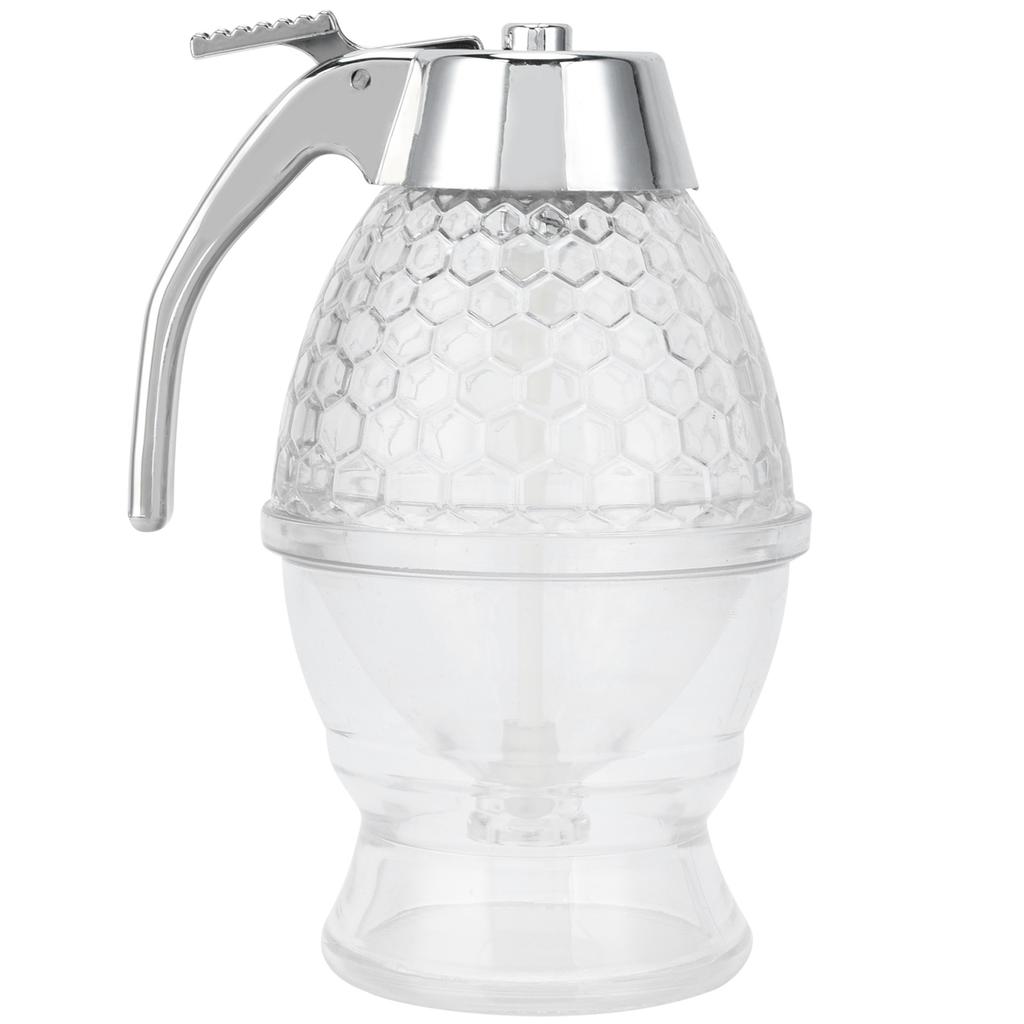 Syrup Honey Squeezing Dispenser Kitchen Liquid Storage Seasoning Jar for Home Kitchen