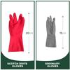 Scotch Brite Rubber Heavy Duty Hand gloves for Dishwashing & Gardening