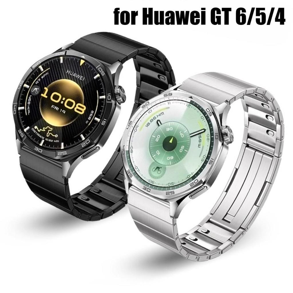 22mm Quick Fit Stainlesst Steel Strap for Huawei GT 6 46mm GT 6 Pro 46mm Titanium Business Men Side Detachable Band for Huawei W