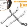 3Pcs Bicycle Tyre Lever Tube Repair Tool Steel Curved Bike Tire Opener Crow Bar MTB Road Cycling Wheel Repair Tools Accessories