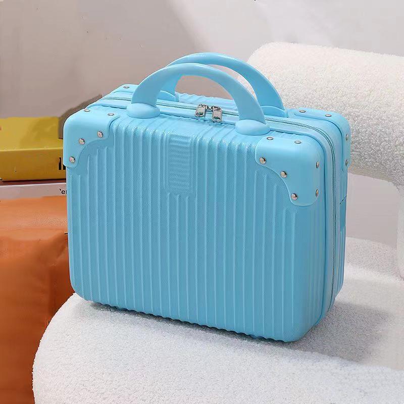 Mini Handbag 14" Makeup Case: Small Suitcase-Style Storage & Gift Box
