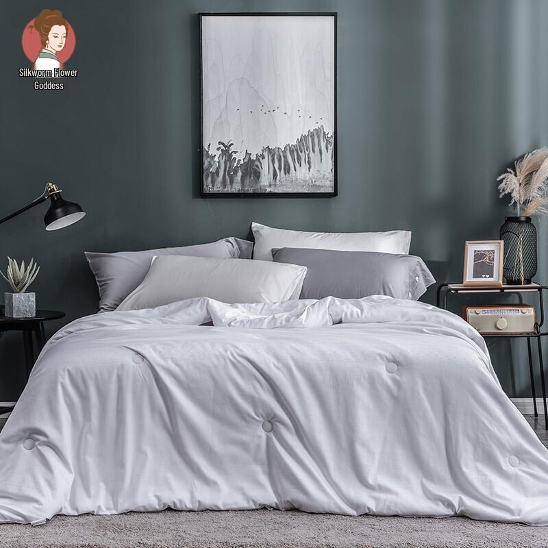 

SILKUEEN 100% Mulberry Silk Summer Quilt