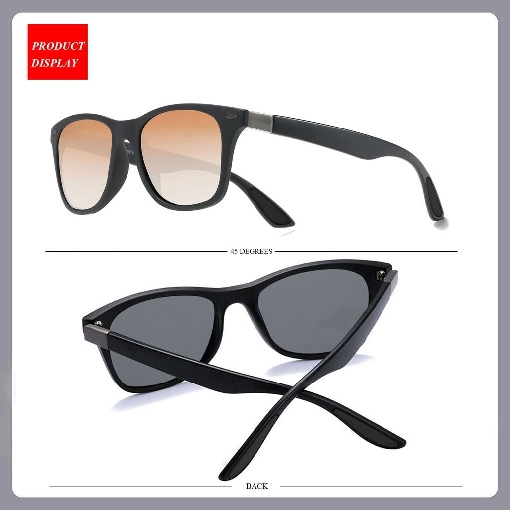 Perfectmiaoxuan Polarized Sunglasses for Men and UV400 Ideal for and Hiking Women, Protection, Driving, Sports, Cycling, Motorcycles, Fishing,