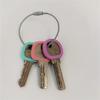 12pcs Colorful Silicone Key Covers | Animal & Heart Designs for Easy Key ID | Home Office Use