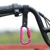 Motorcycle Electric Scooter Hook Front Hook Aluminum Alloy Handlebar Hook for Bicycle Handlebar Hook Clip No-Drill Hook Black
