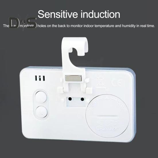 Termómetro colgante para refrigerador con pantalla LCD, termómetro digital resistente al agua para congelador, funciona con pilas, medidor de temperatura de alta precisión para refrigerador.