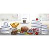 Kitchen Food Storage Container with Seal and Clips 400 ml