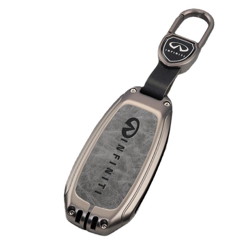 Premium Infiniti QX50/Q50L/QX60 Women's Key Case with Decorative Buckle for 2022 Model