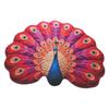 Special-shaped Peacock Mat Non-slip Bathroom Floor Mat  for Living Room Tea Table Bedside