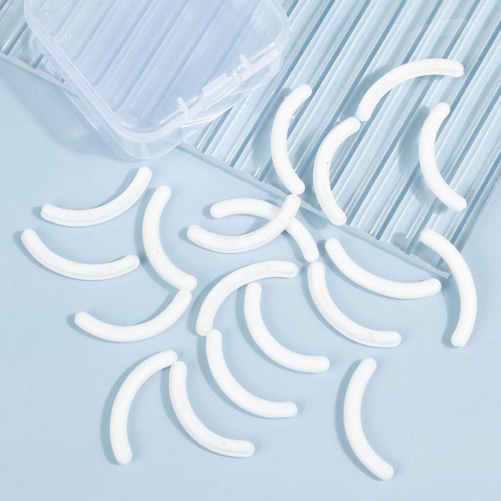 Multi-Color Durable Silicone Eyelash Curler Replacement Pads - High Elasticity and Long-Lasting