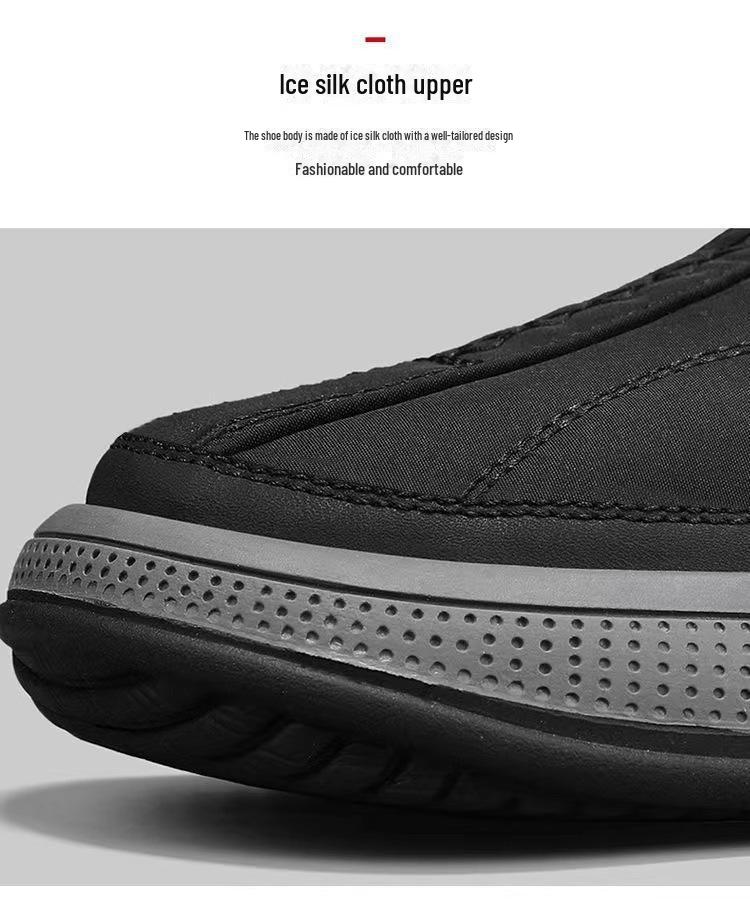 RK Atmungsaktive Freizeitschuhe für Herren mit dicker Sohle für mittleres und älteres Alter – langlebig und bequem zum Gehen und Fahren