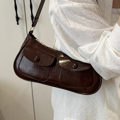 Underarm Bag Trend Versatile 2025 New Fashion Fashion Niche Locomotive Bag High Sense Shoulder Bag Portable