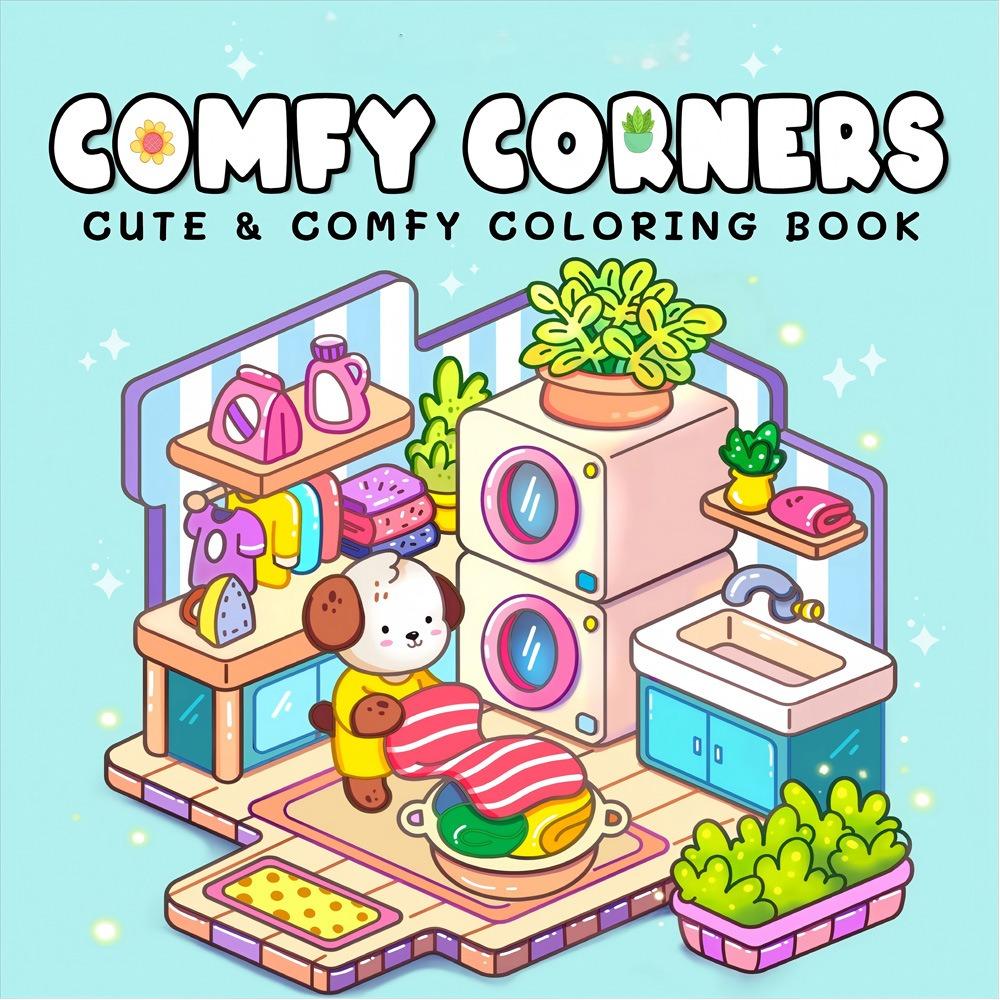 Cartoon Graffiti Painting Book Stress Relief Paperback Creative Doodles Book  for Adults And Teens