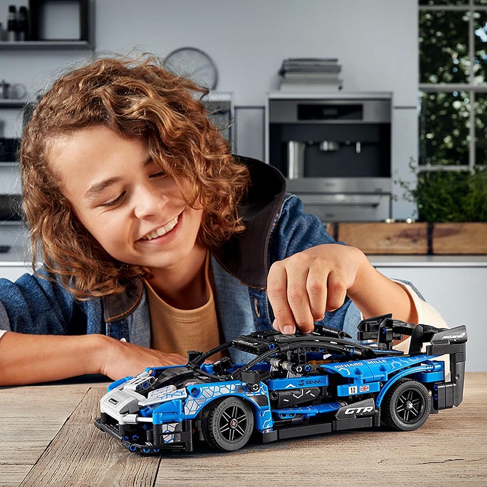LEGO Technic McLaren Senna GTR Toy Building Set 42123 STEM Educational Car for Boys 10 Years and Up