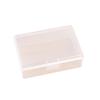 Transparent PP Plastic Storage Box for Business, Bank, and ID Cards