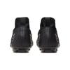 Nike Mercurial Superfly 8 Academy Round Toe Lace-Up Non-Slip Durable High-Top Soccer Shoes Kids sneaker Black DJ2859-007