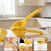 Exprimidor Portátil de Jugo Fresco Extractor de Frutas Naranja Cítricos Lima Limón Exprimidor de Mano Prensa Manual Exprimidor Metal Portátil Manual