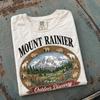Mount Rainier National Park Tee, Vintage Washington Mountain Shirt, Comfort Colors Unisex Outdoor Lover