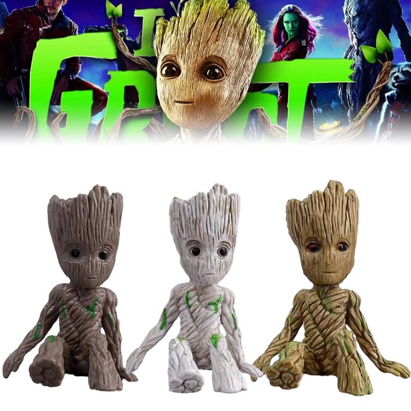 Solid Marvel Avengers Groot Cake Decoration For Cross-border Scenic Area Animal Shape