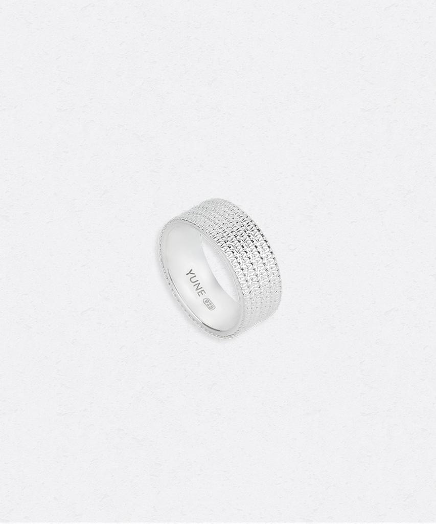 Yune Twist Thread Ring – 4 Line_[Silver925]