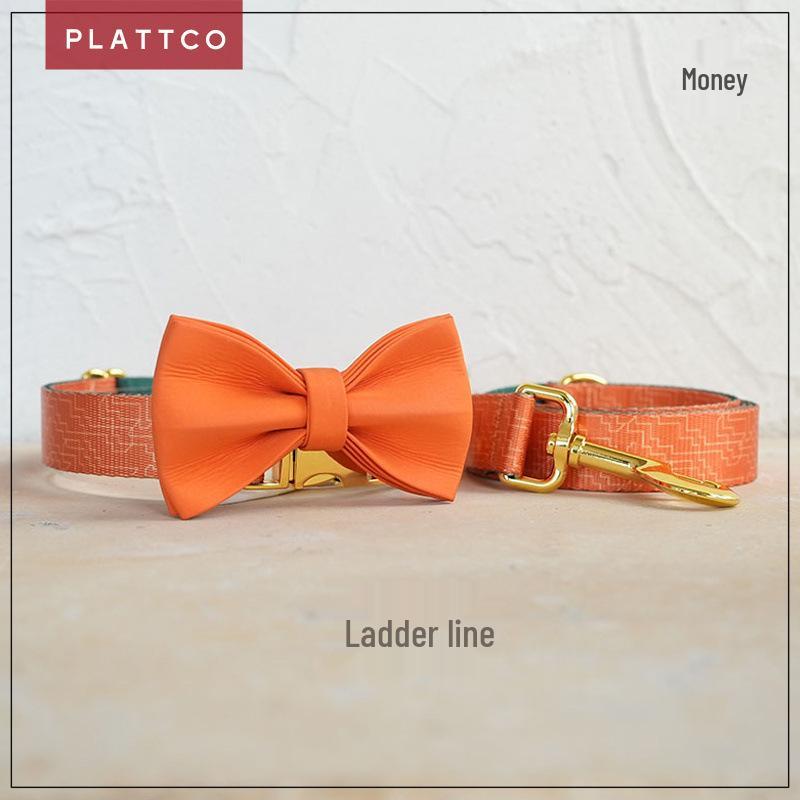 PLATTCO Soft & Comfy Dog Collar Set with Golden Buckle - 3 Pieces (Model: PDC334) Extra Small