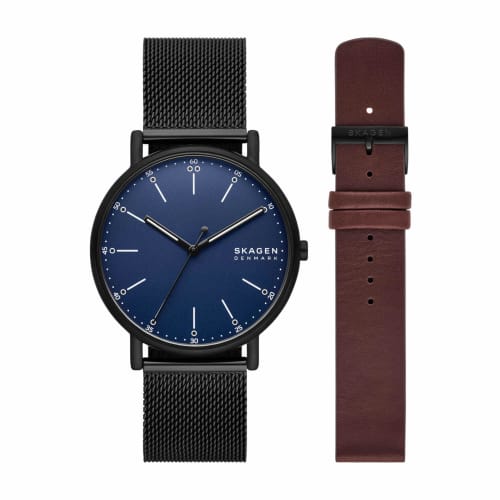 Skagen SIGNATUR SKW6933SET Men's Watch, Black