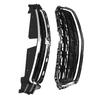 Kühlergrill-Set oben unten Chrom 94516090 95405770 Ersatz für Chevy Cruze J300 2015 bis 2016